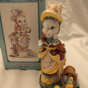 3 Vintage 1994-1996 Victoria Collection Easter figurines Boxed Marked